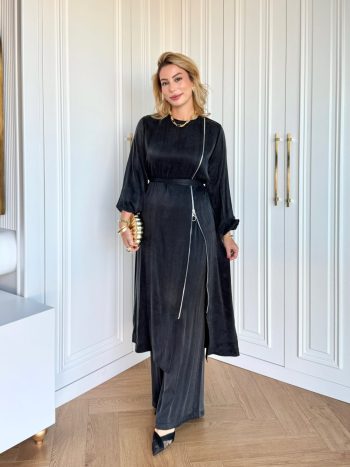 Ayşin Pants Suit in Black