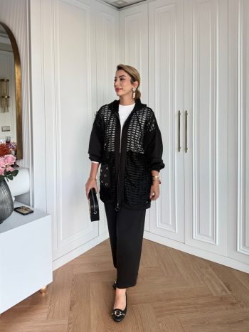 Nilüfer Pants Suit in Black