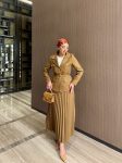 Defne Skirt Suit in Taba