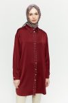 Embellished Satin Tunic