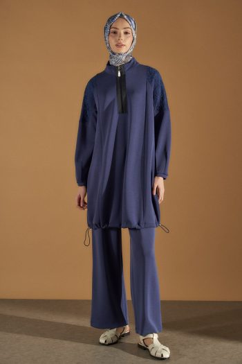 Dantel Mixli Spor Tunik