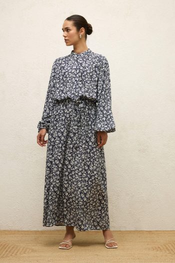 Viscose Patterned Dress Floral