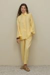 Basic Modal Shirt Set in Yellow