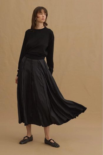 Multi-Piece Skirt in Black