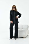 FTZ Women's Knitted Suit Black 30992