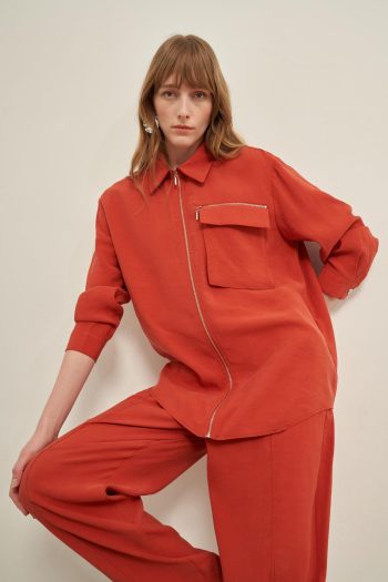 FTZ Women's Modal Suit in Terracotta 31036