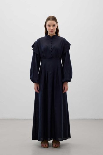 KATY ELBİSE LACİVERT