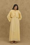 Yellow Veil Jacket Dress Set